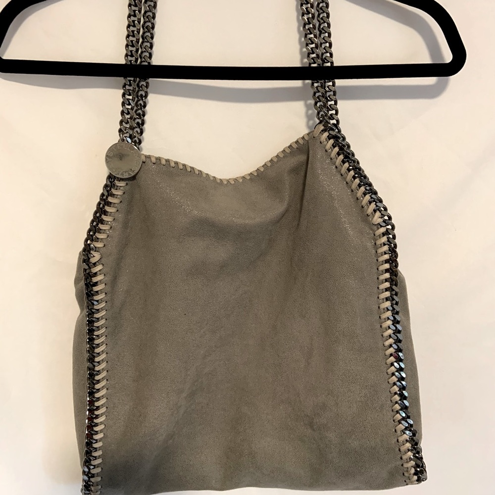 COPY - Stella McCartney Vegetarian Suede Chain Handled Bag